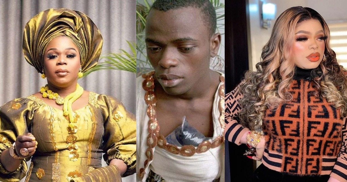 “You used pure water as breast” – Up-and-coming crossdresser, Michelle Page digs out Bobrisky’s old photos