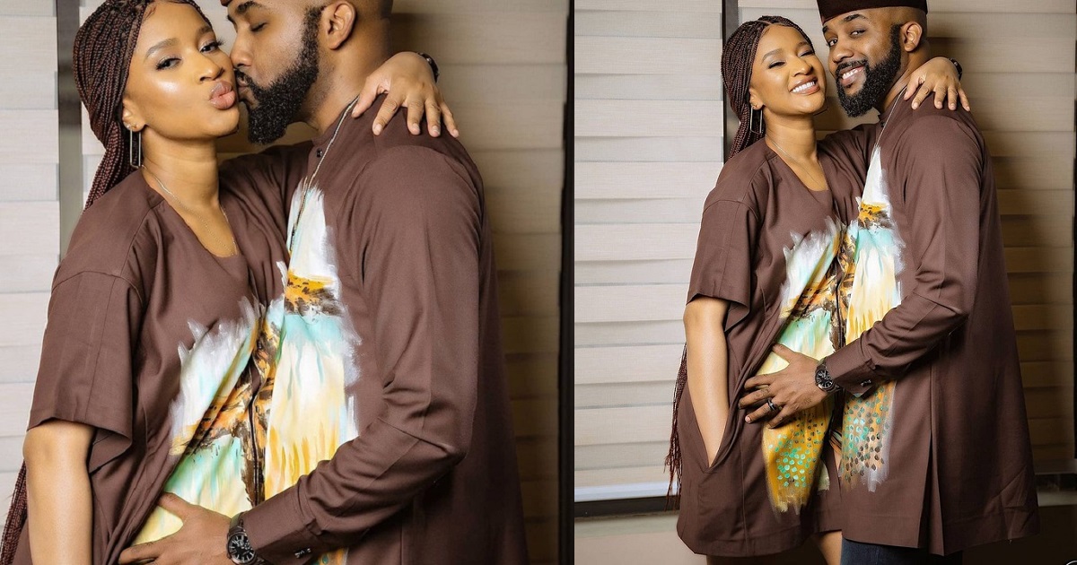 Banky W and Adesua Etomi-Wellington all loved up in new stylish photos