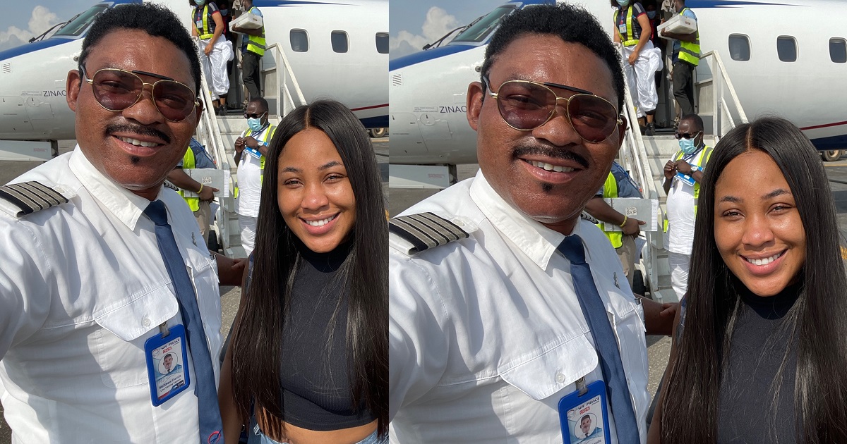 Erica Nlewedim shares photo with Actress Omotola’s husband, Capt. Ekeinde