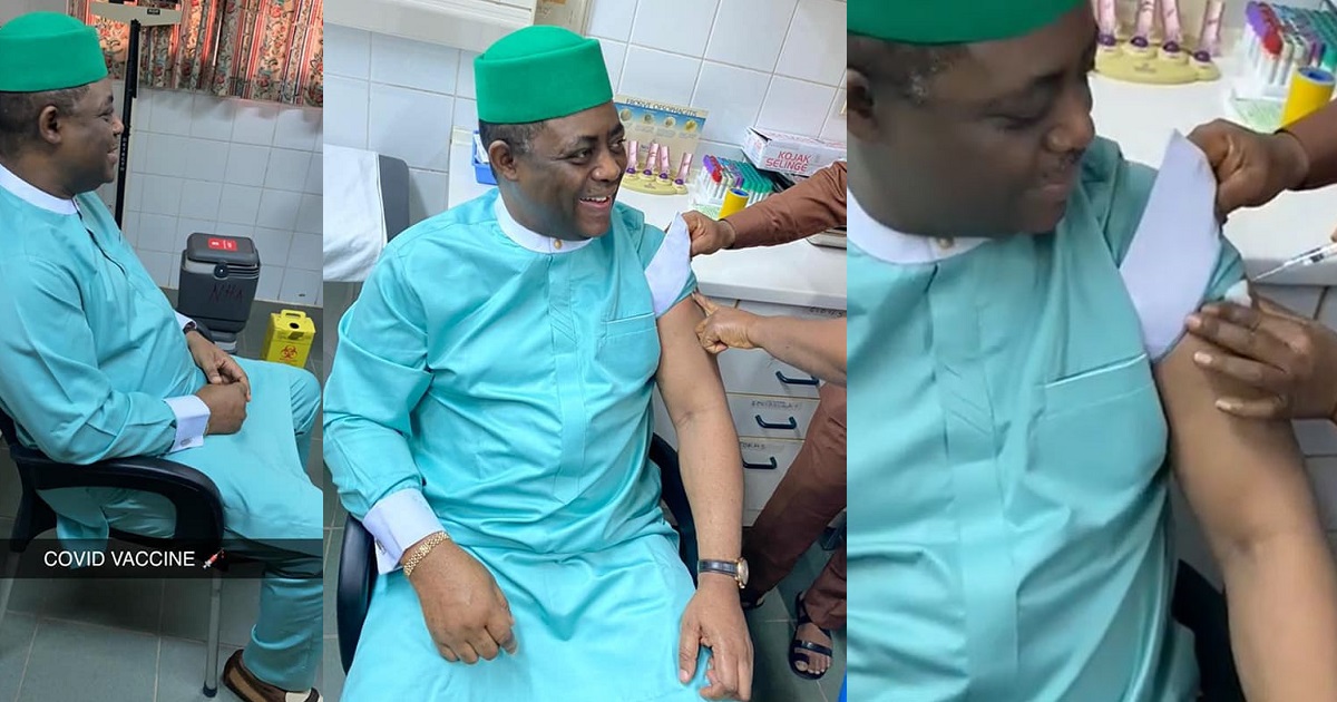 FFK takes COVID-19 vaccine months after saying it’s “evil and Gates killer vaccine” (Photos)