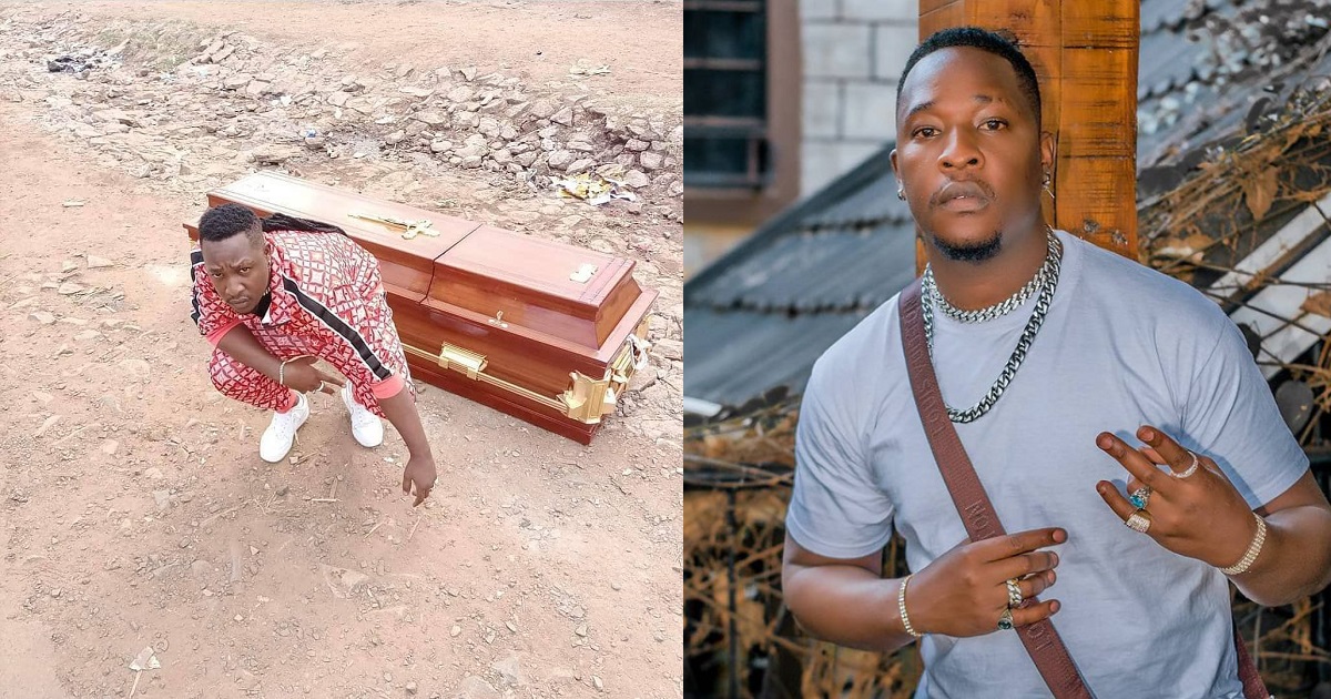 Popular Kenyan musician buys his own coffin