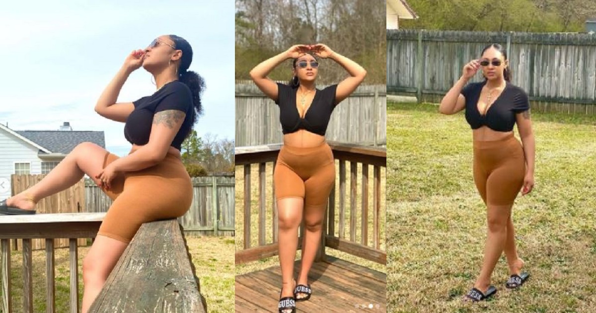 Actress, Rosy Meurer displays gorgeous postpartum body
