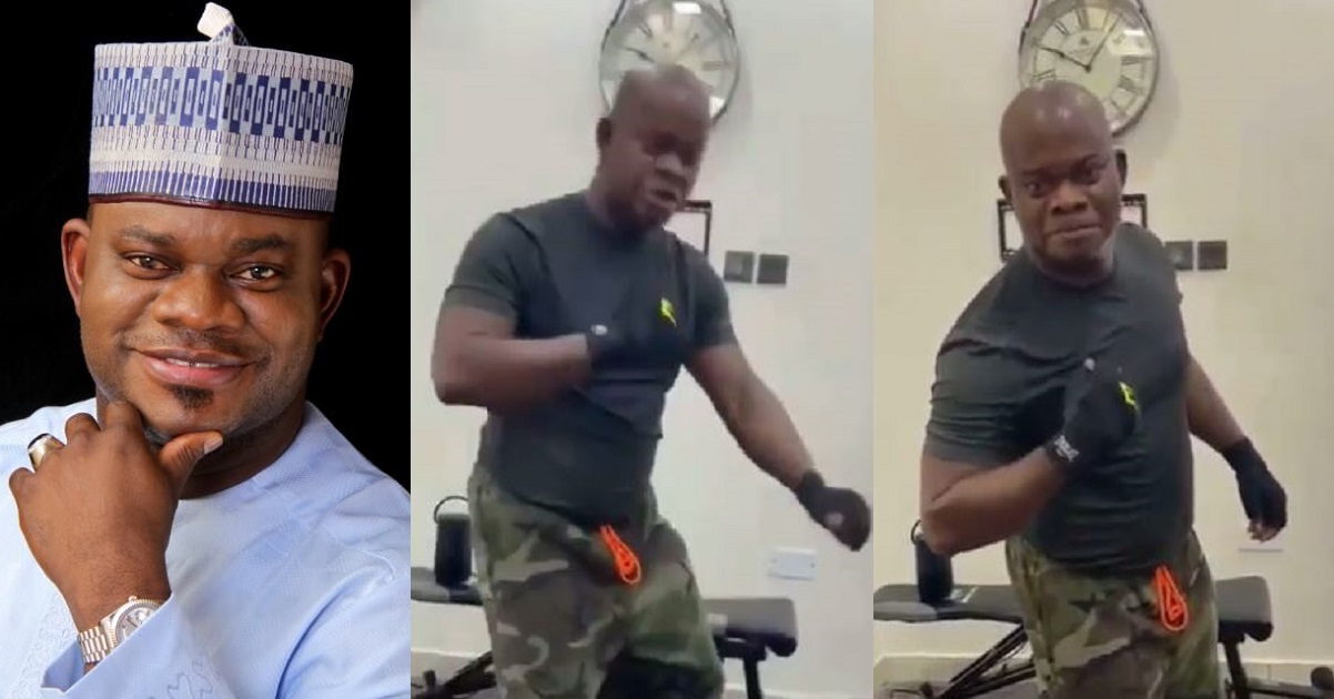 Yahaya Bello shows