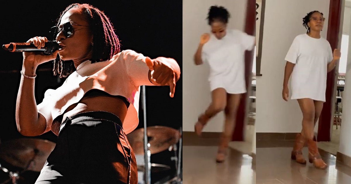 Nigerians react as singer Asa shows off ‘killer’ legwork (video)