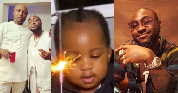 Davido's logistics manager, Israel DMW has reignited the rumours about the singer's alleged second son, Dawson, with Larissa London.
