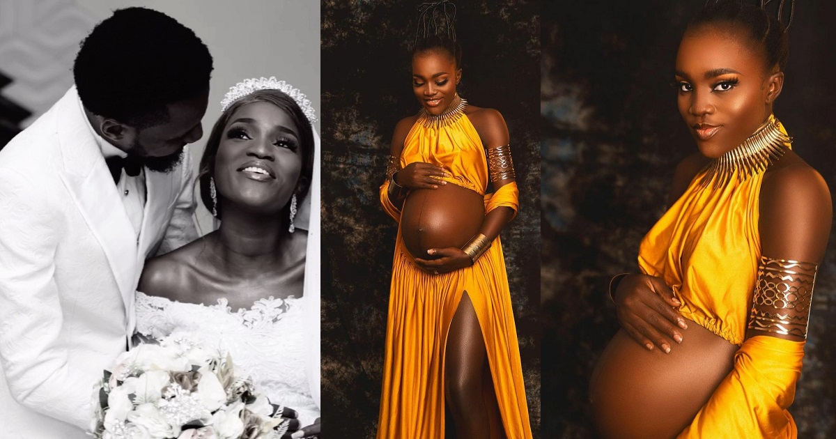 Actress, Bukunmi Oluwasina and husband welcomes first child
