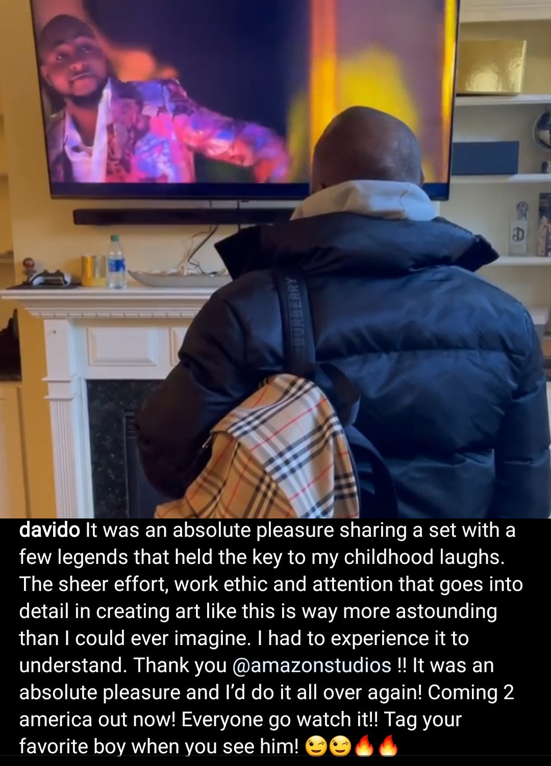 davido coming 2 america