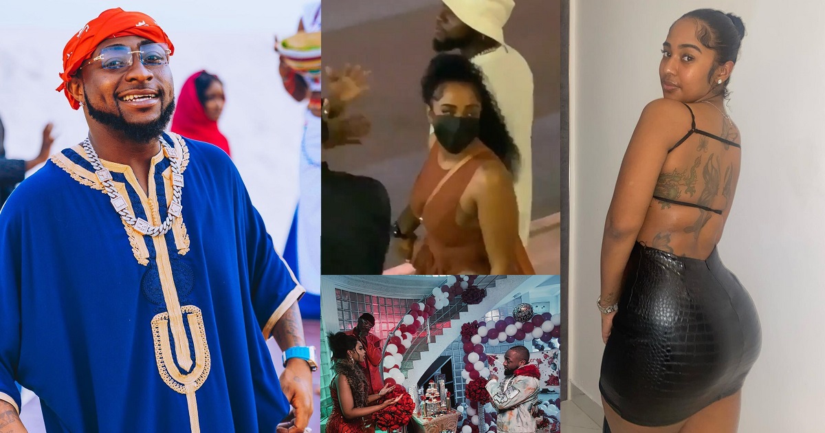 Real reason why Davido was seen with another woman