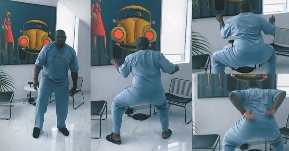 Don Jazzy twerks