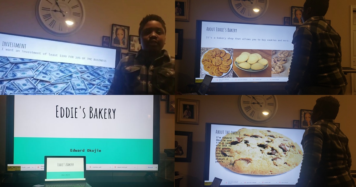 Nigerian mum makes her 9-year-old son draft a proposal, pitch his business idea after he asked for money to start a bakery business