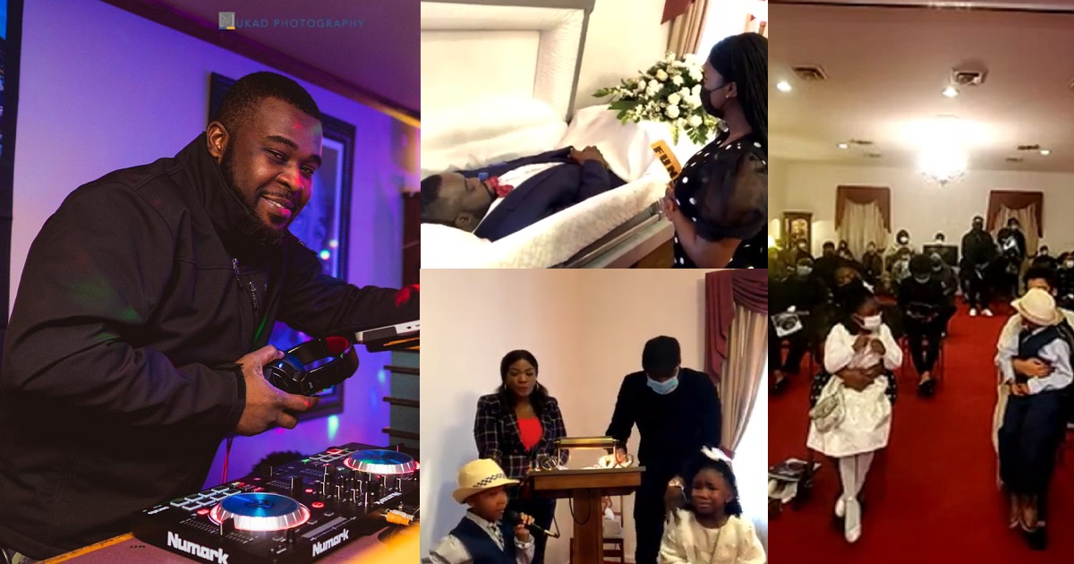 Music producer, Dokta Frabz, laid to rest amid tears in the US (photos)