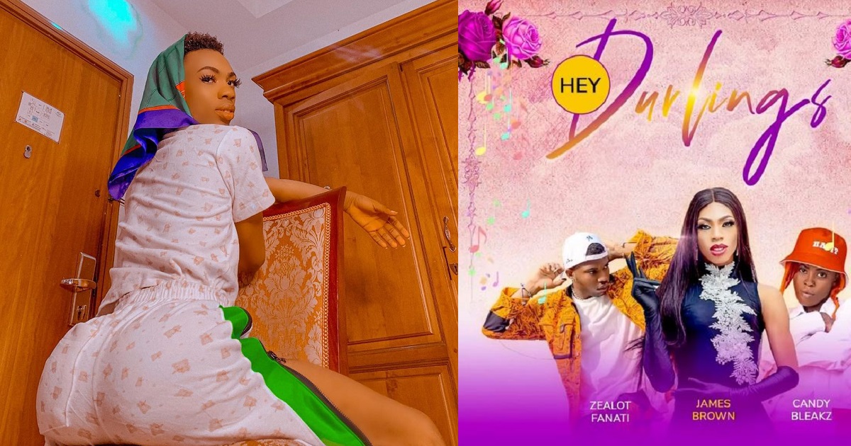 Cross dresser, James Brown set to release song titled ‘Hey Durlings’