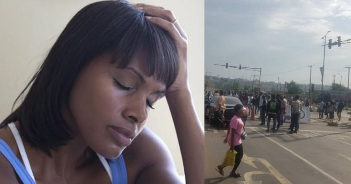 Lady treks from Ikeja to Mile 12 after man she met on social media punished her for refusing to get intimate