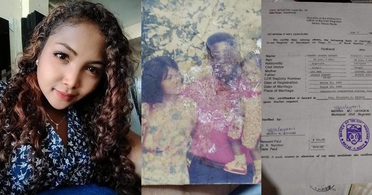 Philippine woman learns that her Nigerian father is dead after searching for him on Facebook