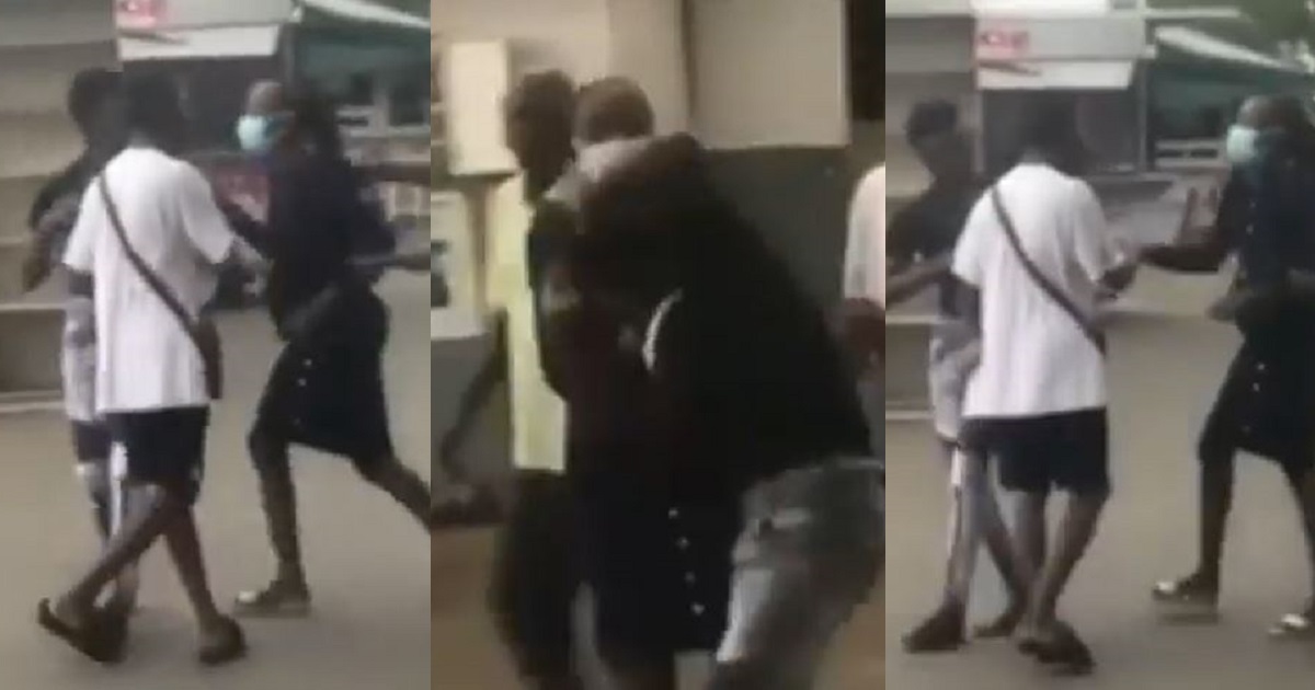 Pregnant lady confronts student boyfriend on campus after he refused taking responsibility for her pregnancy (video)