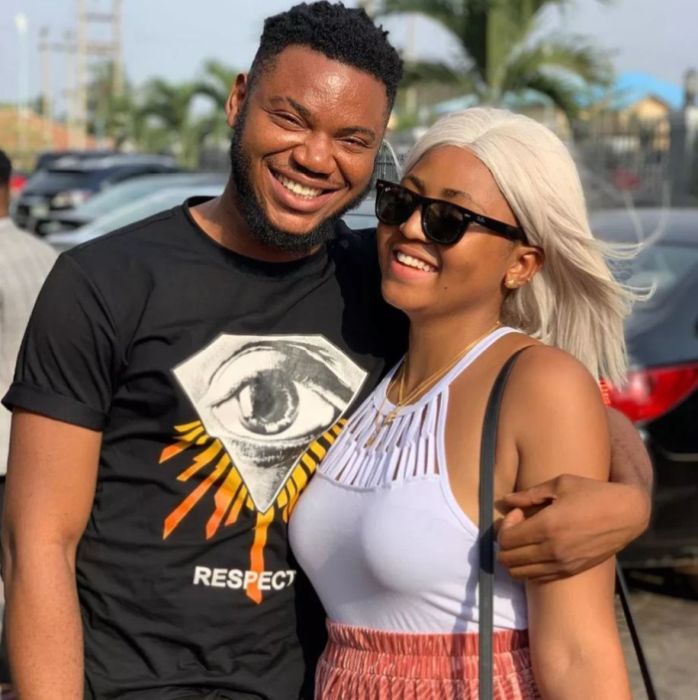 Actress, Regina Daniels spotted with her ex-lover, Somadina, on a movie