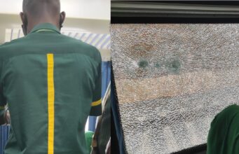 Man narrowly escapes