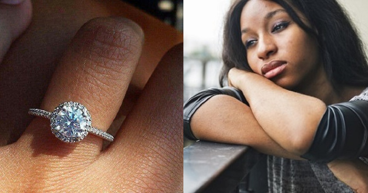 Lady breaks up with boyfriend for proposing with N10K engagement ring