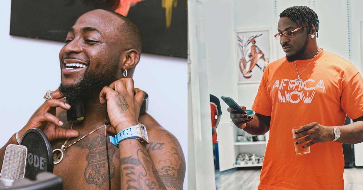 “It is only right that my brothers tap from my anointing” – Peruzzi finally reacts to claims that he writes all Davido’s songs.