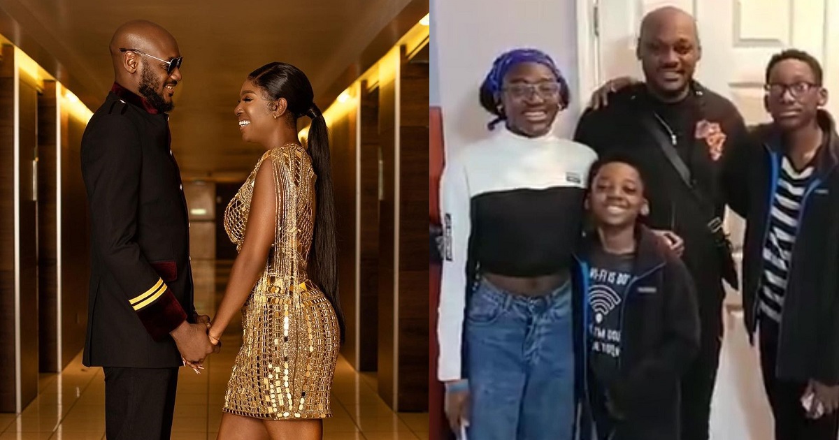 Annie Idibia celebrates