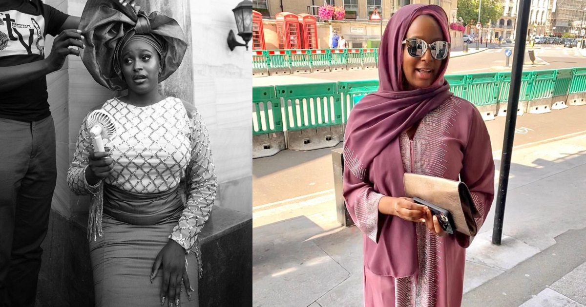 DJ Cuppy steps