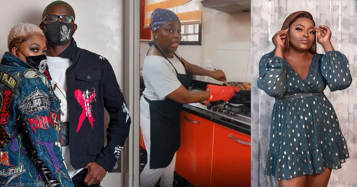 “My Chef For Life” – JJC gushes over his wife, Funke Akindele’s cooking Skillz
