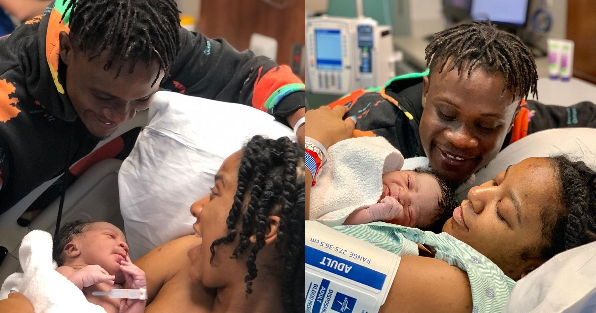 Nigerian Singer. Dotman and his girlfriend welcome baby boy (photo)