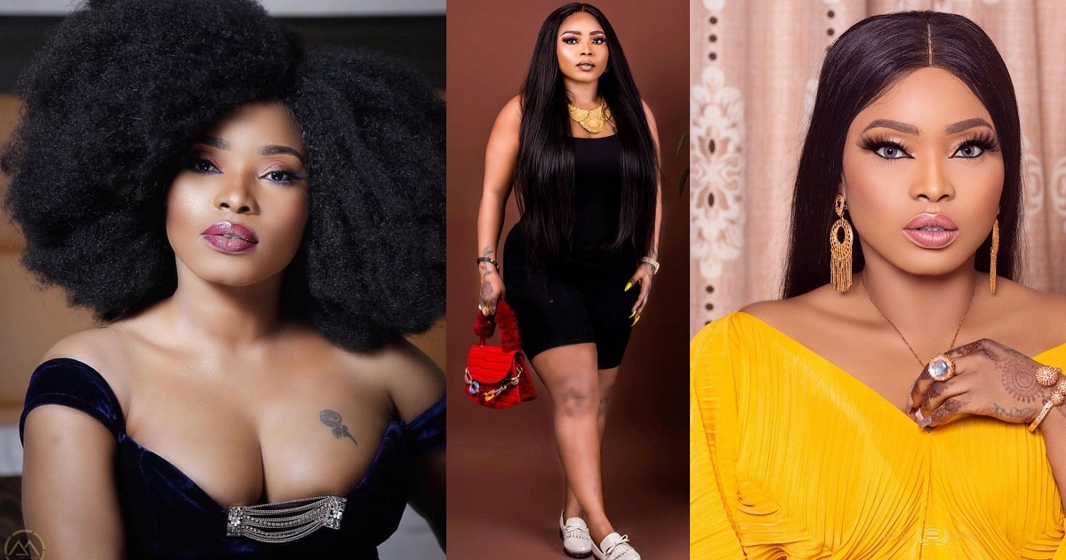 “I don’t bleach, a colleague burnt my hands, laps and feet” – Actress, Halima Abubakar reveals