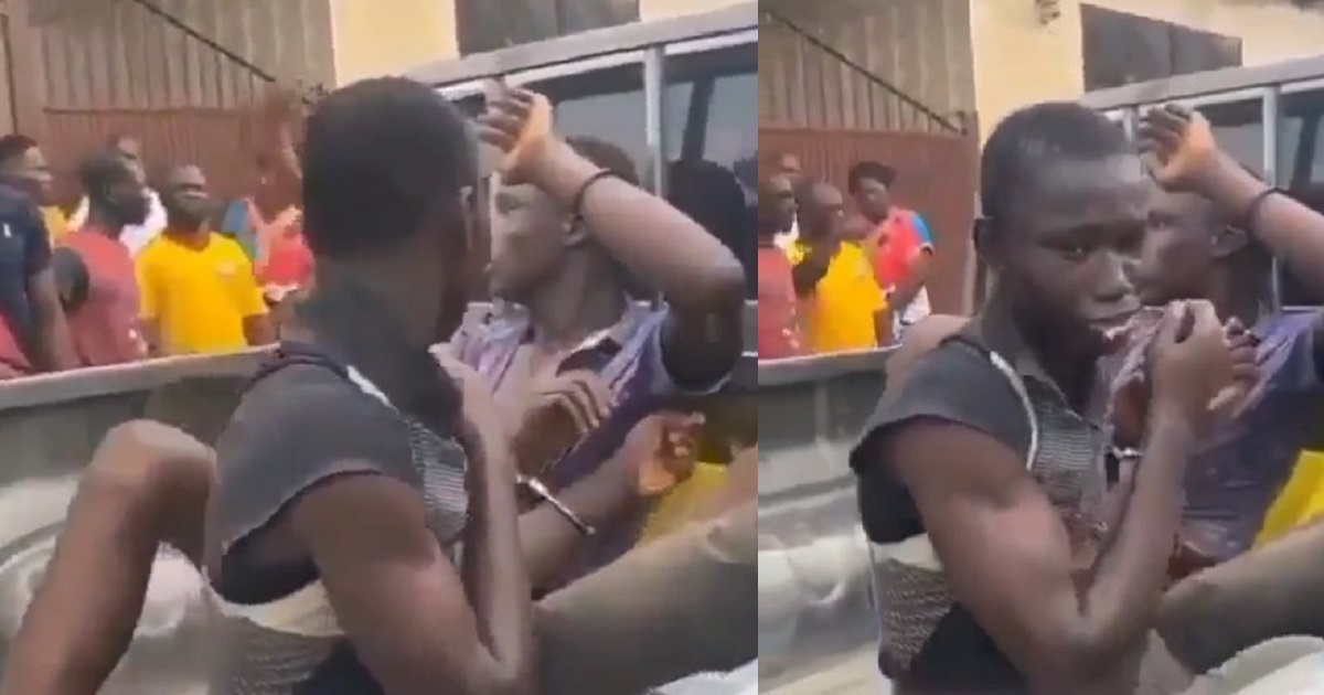 Two teenage boys arrested for allegedly killing a friend for money ritual in Ghana (video)