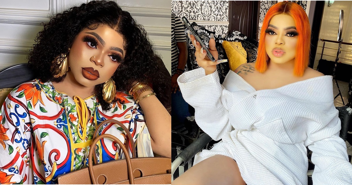 “Which Girl Can Compete ? ” – Bobrisky brags as he shares beautiful make-up photos.