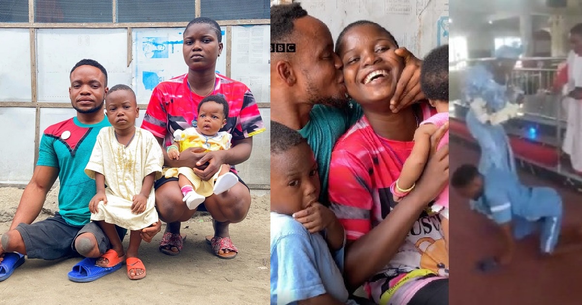 “If my wife isn’t with me, life would have been miserable for me” – Differently-abled Man and his wife share amazing love story.