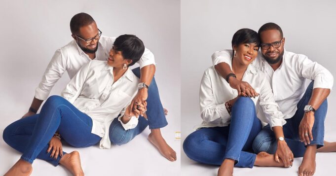 Stephanie Okereke celebrates