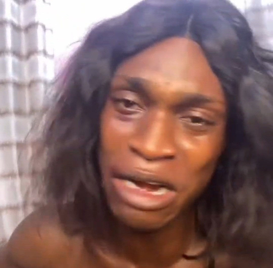 Nigerian crossdresser who