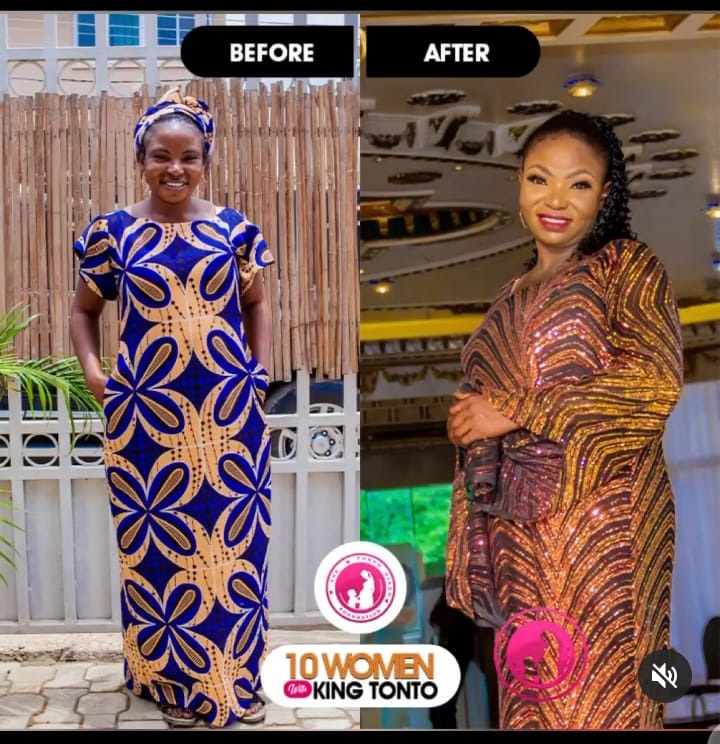  Tonto Dikeh as she transforms 