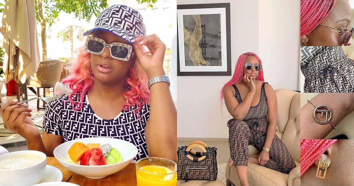“Hushpuppi wey wear Gucci tire sef no complain” – Reactions as DJ Cuppy reveals why she stopped her #offendingwithFendi series