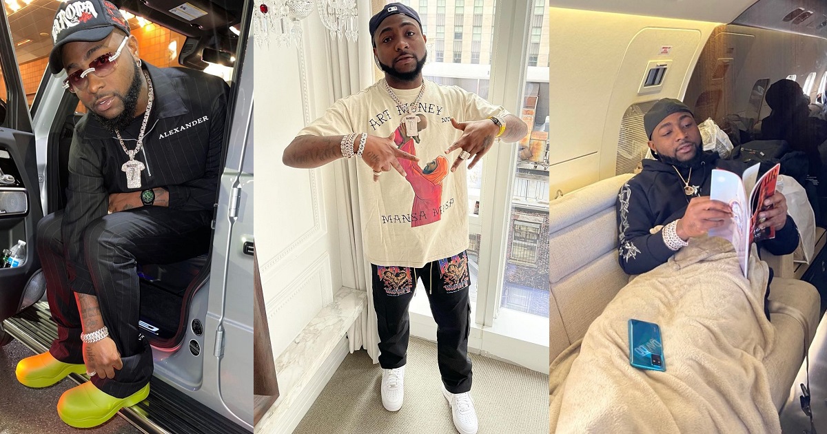“You all won” – Davido says as he jets out of US to Ghana amid kissing saga