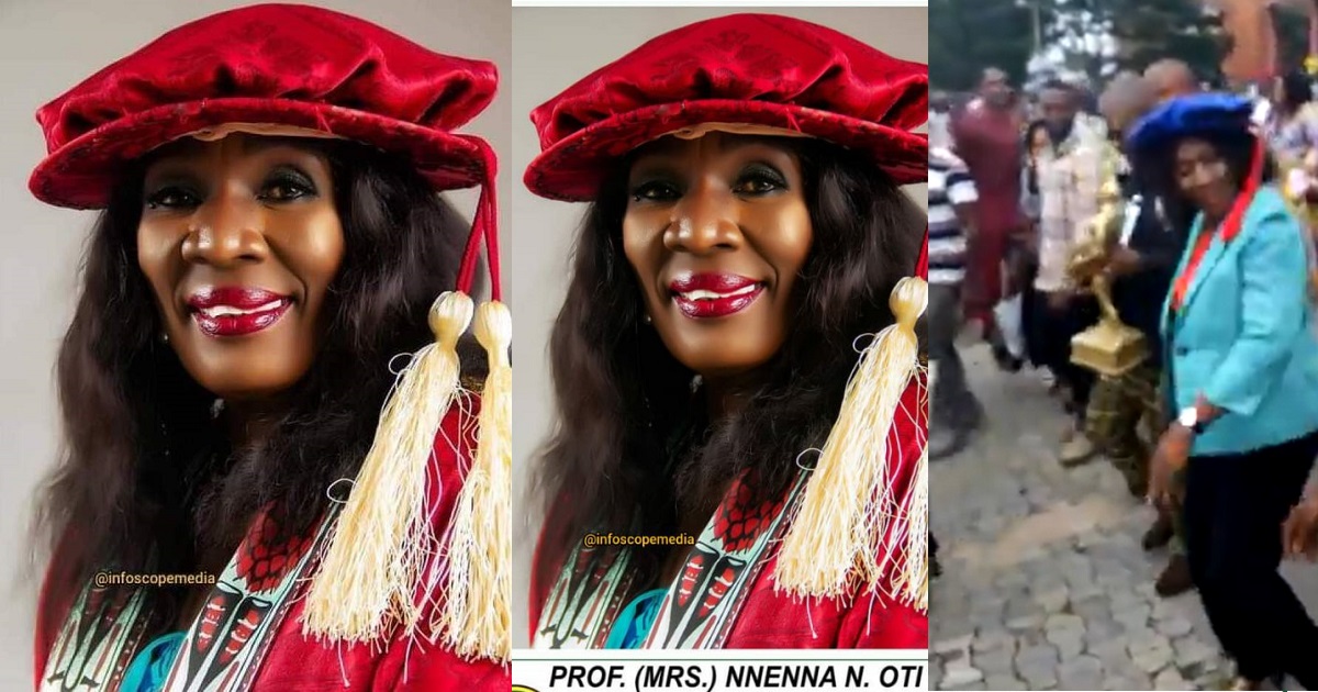 Jubilation as Federal University Of Technology Owerri, appoints its first female Vice-Chancellor (Video)
