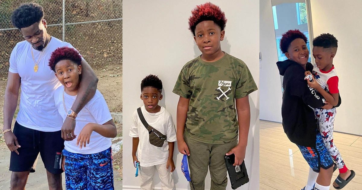 “I have the blessing of making beautiful kids” – Tee Billz gushes over his cute sons
