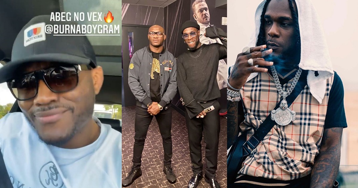 ”I know say Burna go vex” – UFC Champion, Usman says as he ‘leaks’ Burna Boy’s yet-to-be released song (Video)