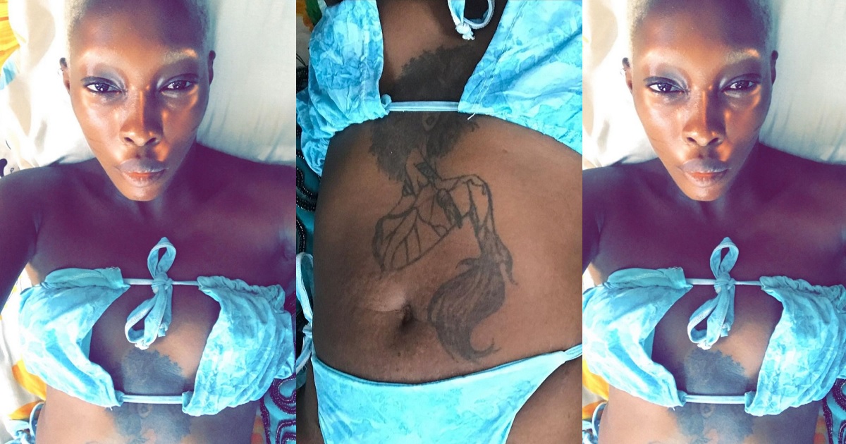 “I don’t hide my nudity, my nudes full everywhere” – Model, Adetutu writes as she shares revealing bikini photos