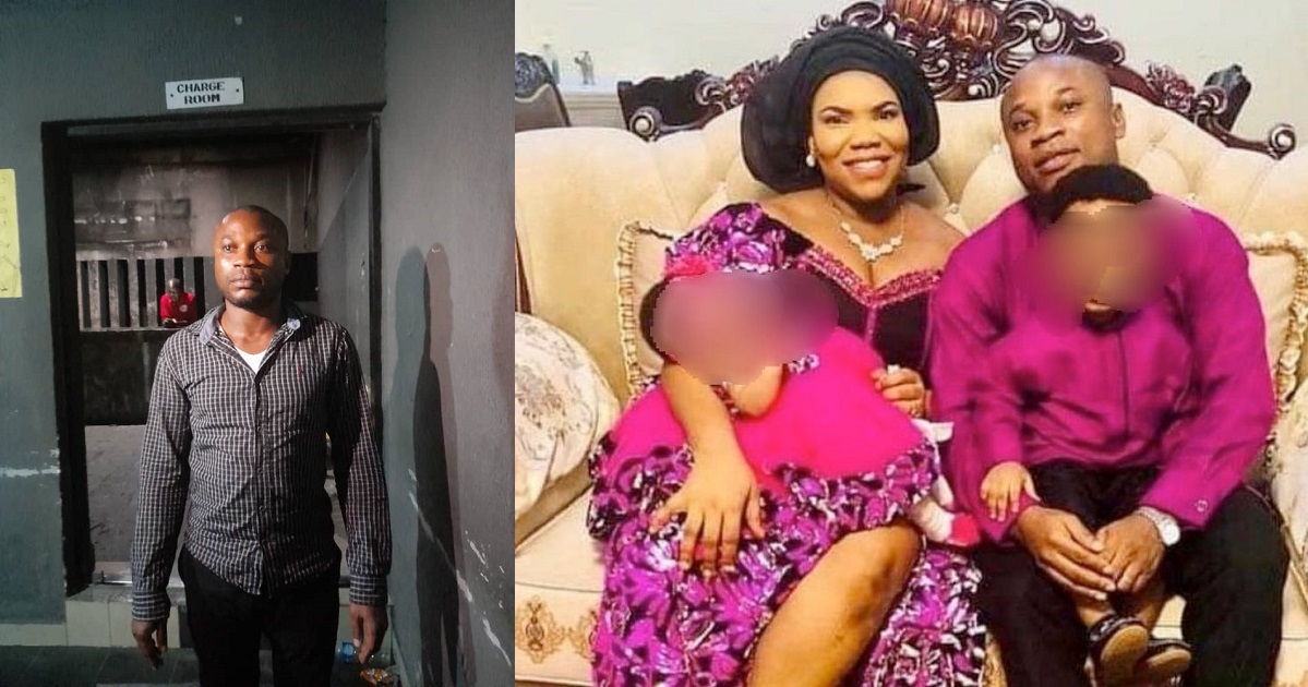 Anthony Ikpeama, the man who was accused of killing his wife finally breaks silence.