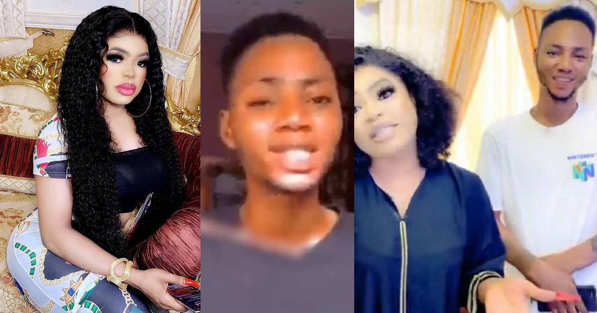 Man who tattooed Bobrisky’s face on his arm, advises Nigerians as he reveals the Crossdresser didn’t give him money like he expected