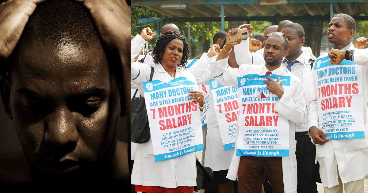 “I lost her” – Grieving man narrates how he lost his little daughter because of doctors on strike