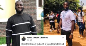 Fresh ANSU graduate dies