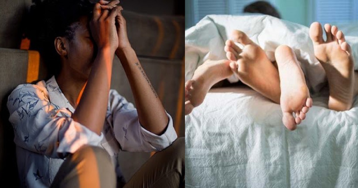 Lady cries out after her boyfriend allegedly died while making love to her