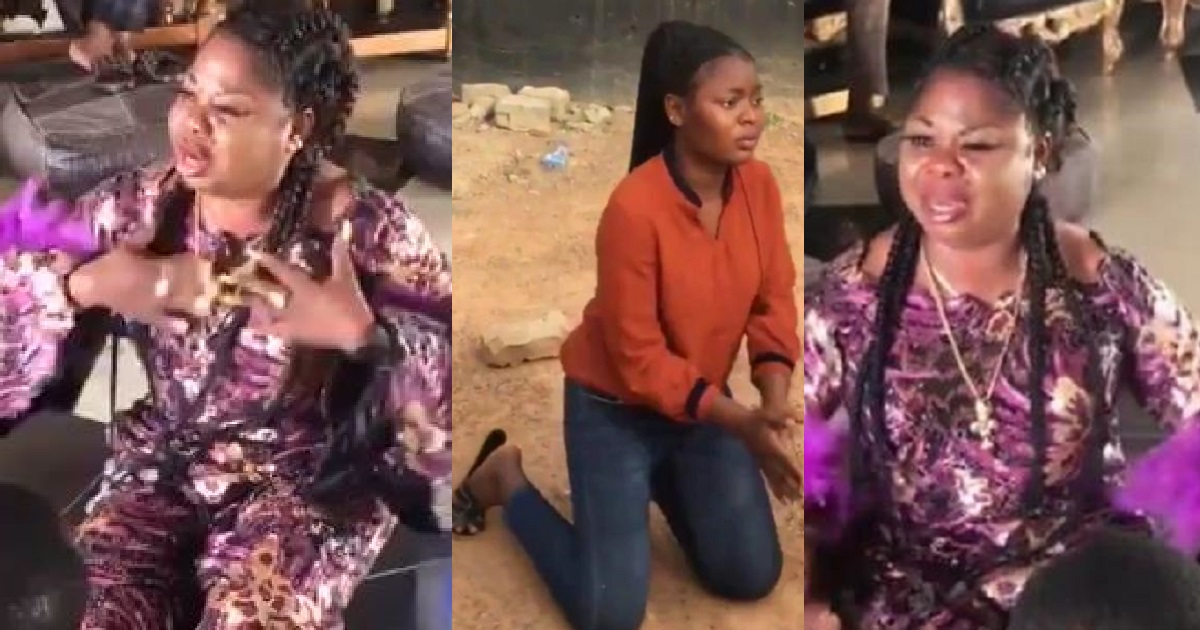 Elderly woman breaks down in tears as lady who ‘called her out’ for using “mortuary water to cook” apologizes for her false statements