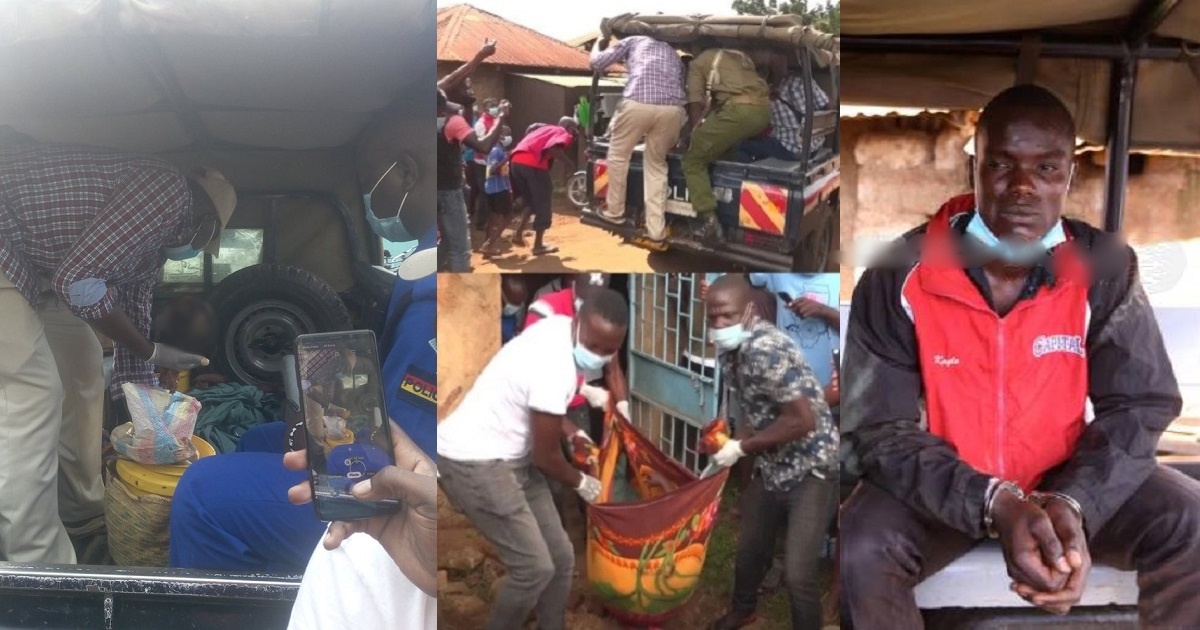 Man beheads his grandmother, presents her head to police station (Video)
