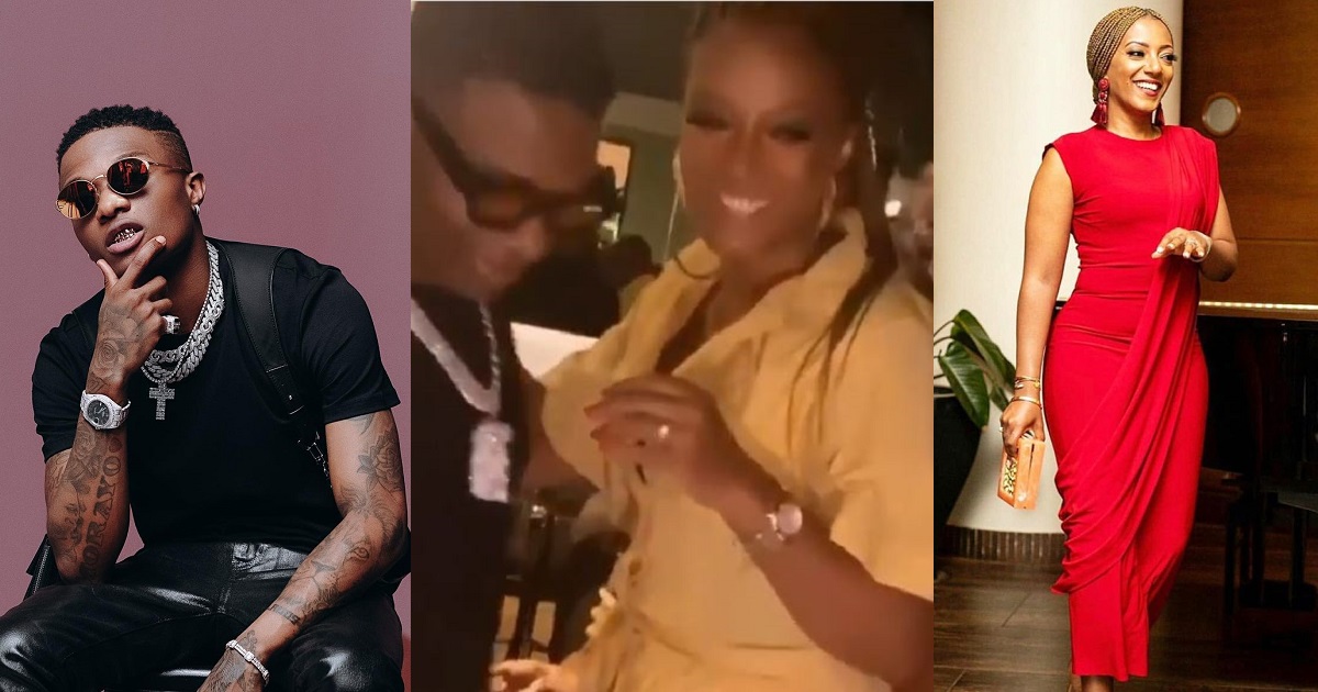 Wizkid spotted hanging out with daughter of Ghanaian’s President on her birthday (Video)