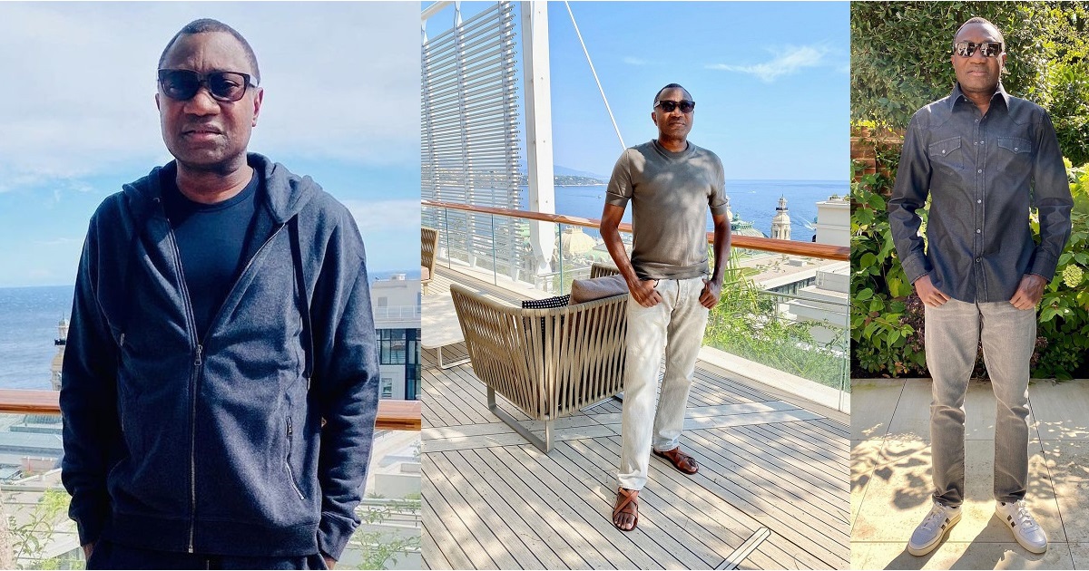 Billionaire Femi Otedola schools a fan who believes he does not work