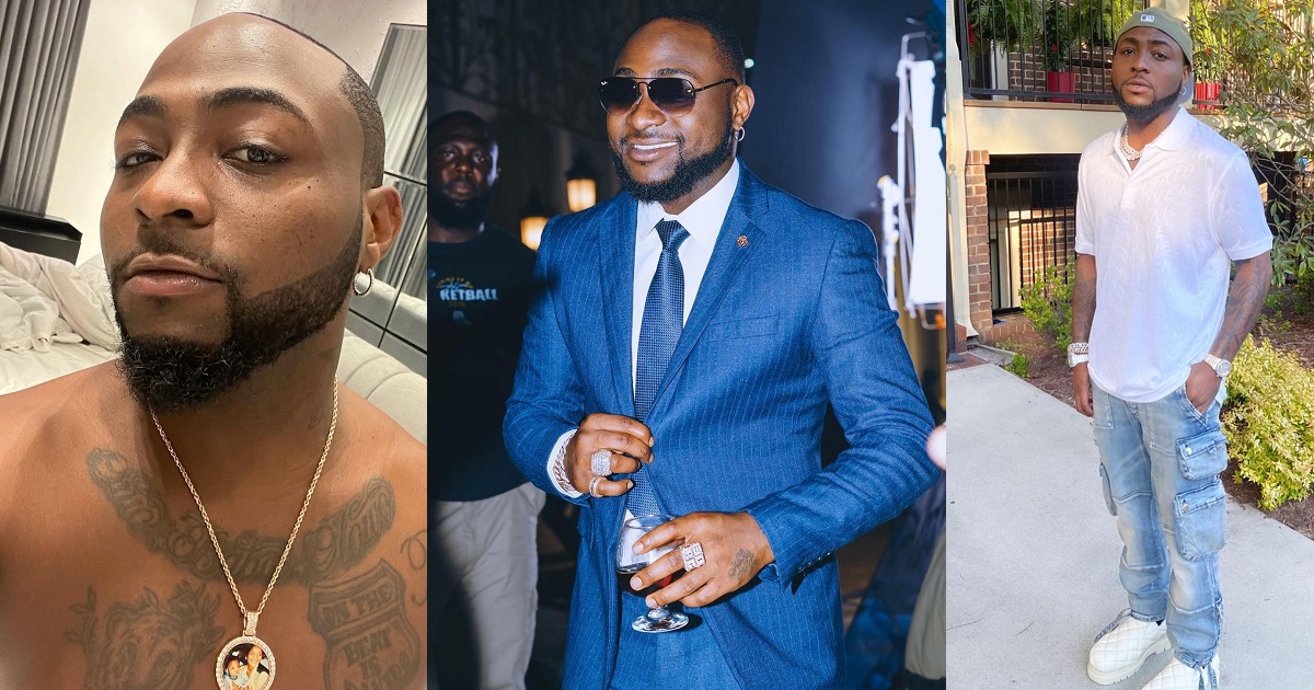 Davido reacts